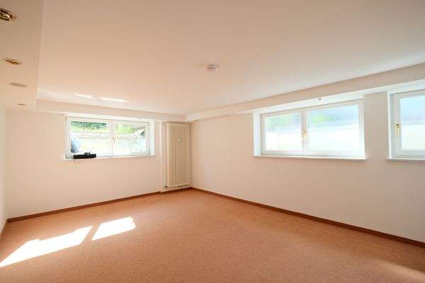 Das frei gestaltbare Zimmer im untergeschoss