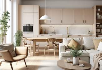 Offenes, modernes Wohnen