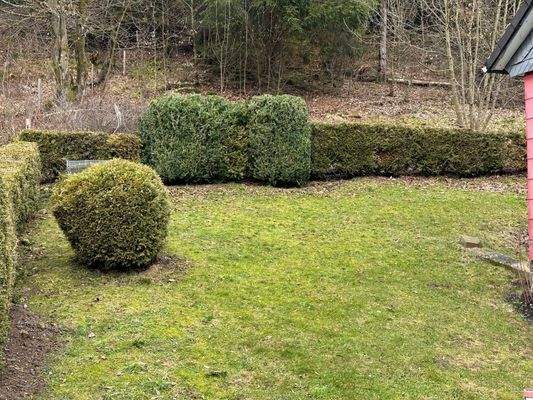 Grundstück neben dem Haus