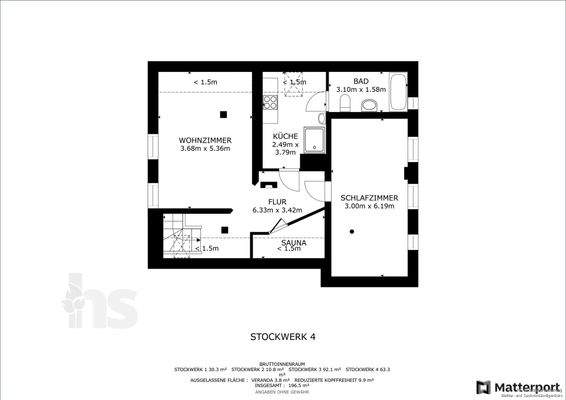 Grundriss Dachgeschoss