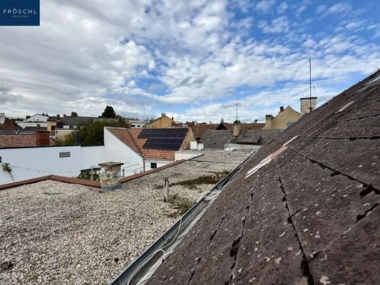 Ausbilck von der möglichen Dachterrasse