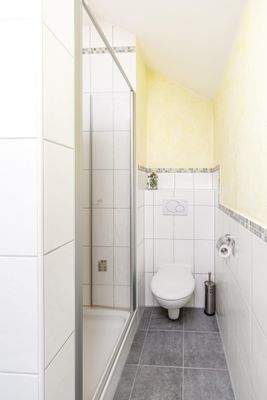 Duschbad im Dachgeschoss