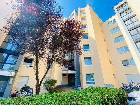 Haus, in dem sich die Wohnung befindet