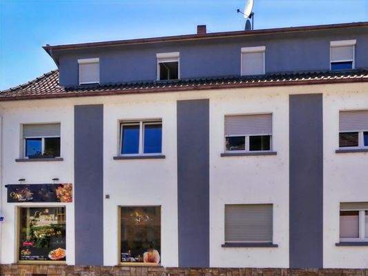 Seitliche Ansicht MFH Budenheim