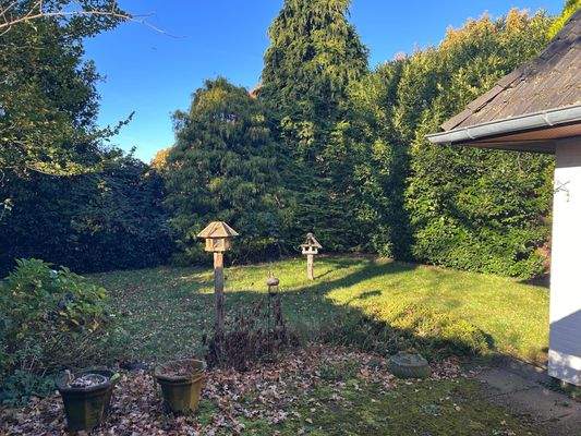 Garten von der Terrasse