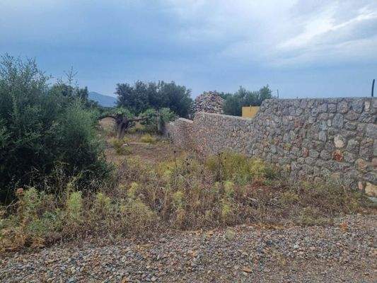 Kreta, Agios Nikolaos: Grundstück mit Meerblick zu verkaufen