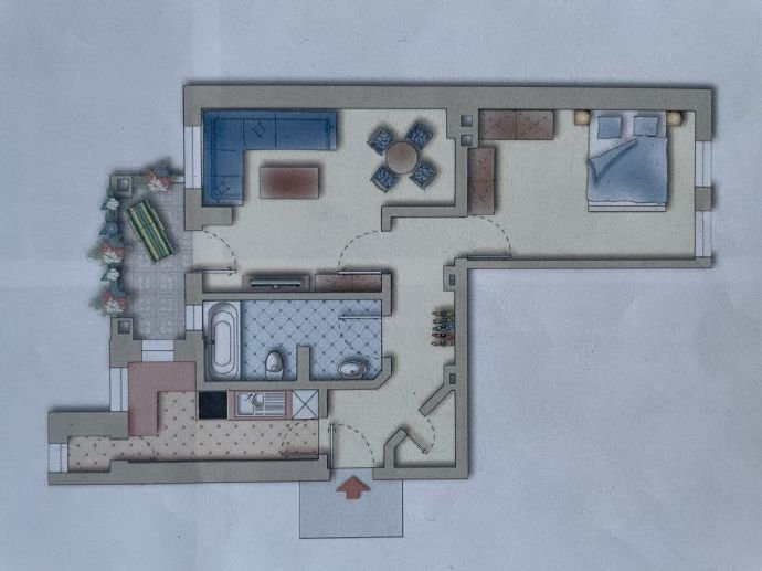 Traumhafte 72qm 2-Raum-Wohnung mit Einbauküche in Chemnitz/Kaßberg