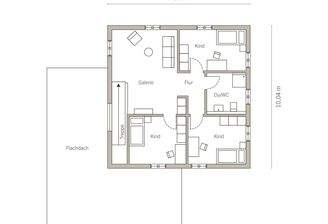 Grundriss Dachgeschoss
