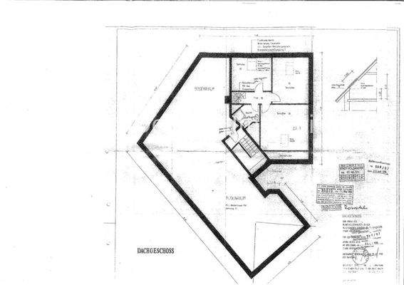 Grundriss Dachgeschoss