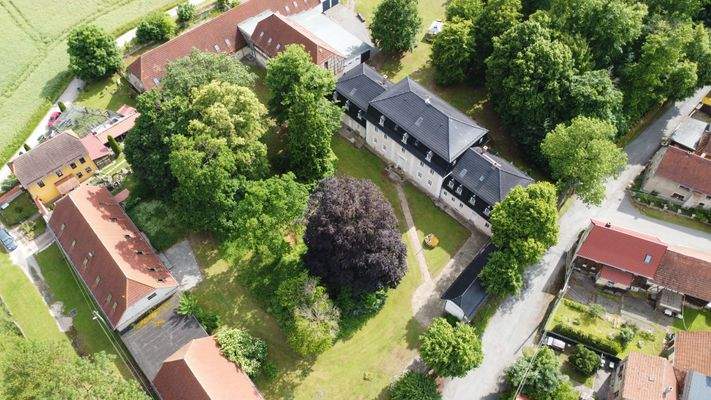 Vogelperspektive Herrenhaus