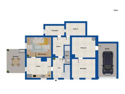 Grundriss Erdgeschoss