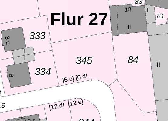 Grundstück Flurstück 345