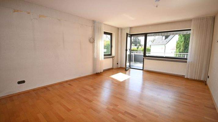 Wohnzimmer mit Ausgang zur....