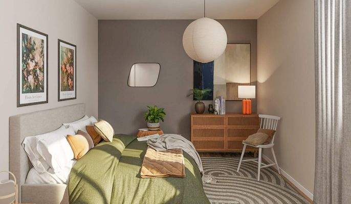 Erholen Sie sich in Ihrem komfortablen Schlafzimme