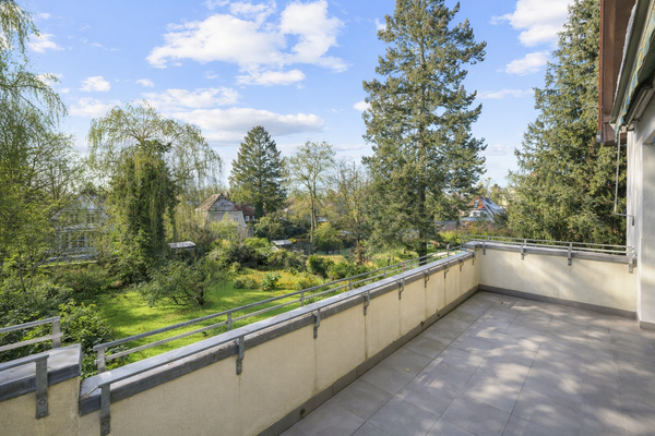 Blick in den großen Garten