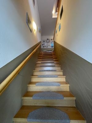 Treppe zur Wohnung vom Haupteingang