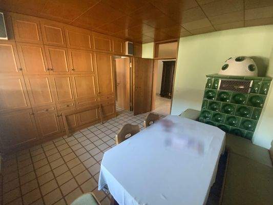 Esszimmer - Kachelofen