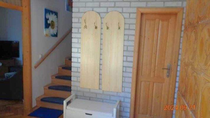 Aufgang zum 1.Stock vom Eingangszimmer aus