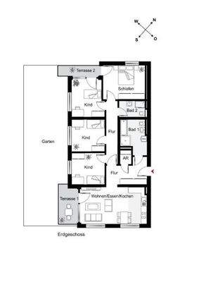 Grundriss WE  B2-0-01