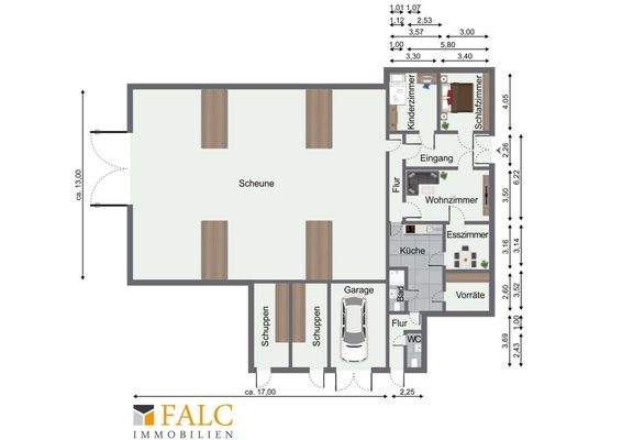 Grundriss Erdgeschoss