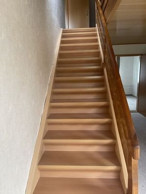 Holztreppe