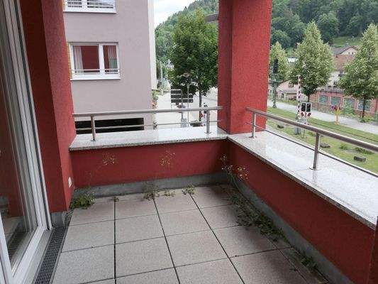 ... Zugang zum Balkon