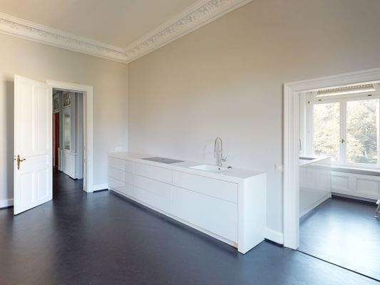 ... mit Show-Küche ...