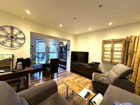 ...mit einer gemütlichen...