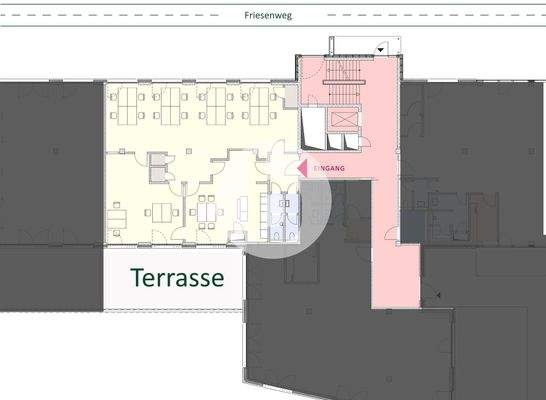 Haus 20 - Erdgeschoss mit ca. 249 m² - beispielhafte Raumaufteilung