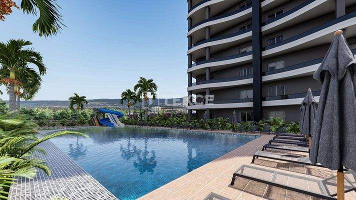 Newly-Built Apartments with Sea View in Erdemli Mersin