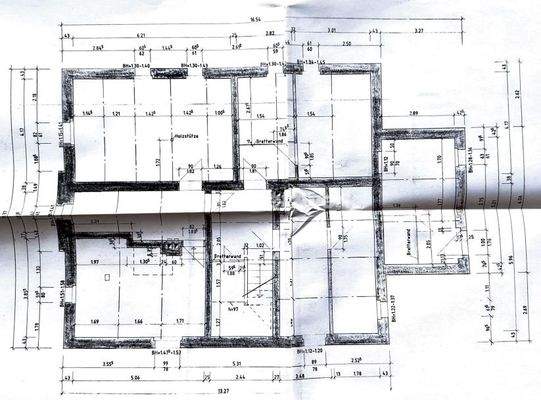 Grundriss Keller Entwurf