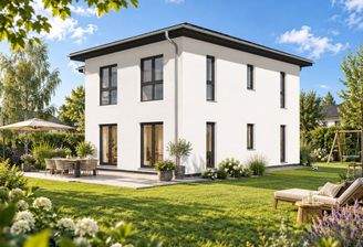 Familiengarten mit Terrasse
