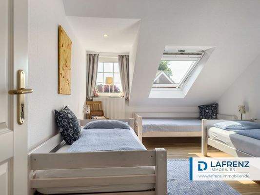 Kinderschlafzimmer im Dachgeschoss