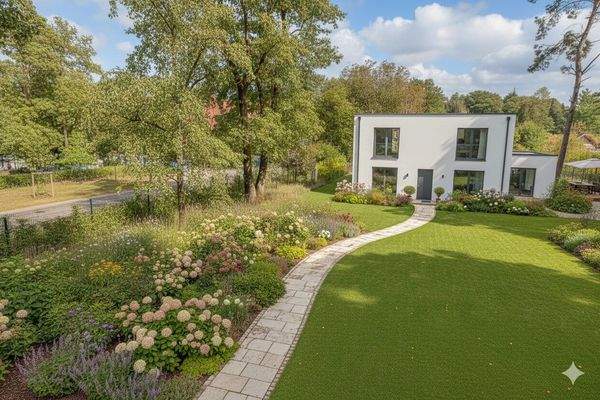 Visualisierung einer Bebauung