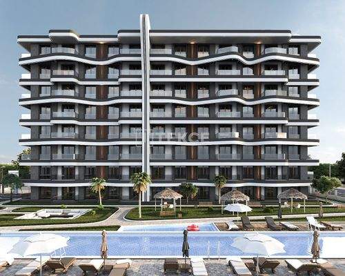 Elegant Apartments with Pool in Antalya Altıntaş