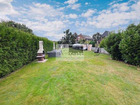 Viel Platz im großen Garten