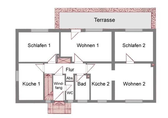 Erdgeschoss-Grundriss