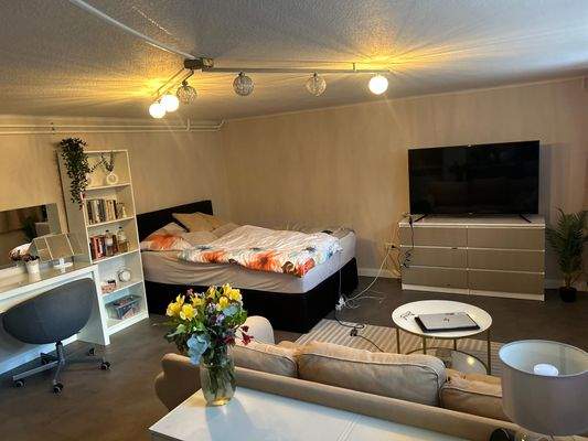 Ausgebauter Raum im Souterrain 