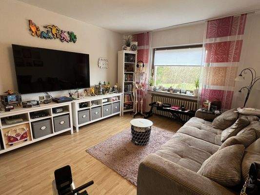 Helles Wohnzimmer im DG