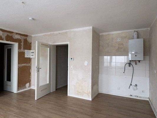 Wohnbereich mit offener Küche