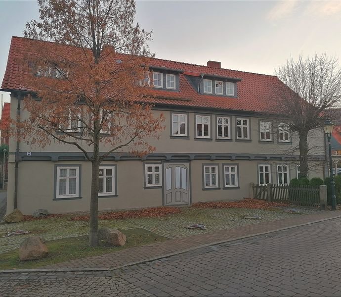 gepflegte 1-Raum-Wohnung mit kleiner Terrasse im Zentrum von Ilsenburg