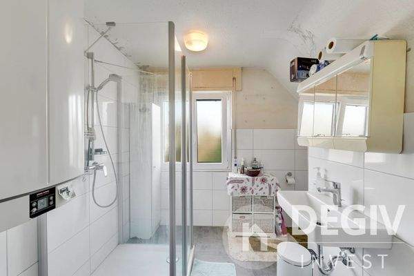 Modernisiertes Dusch