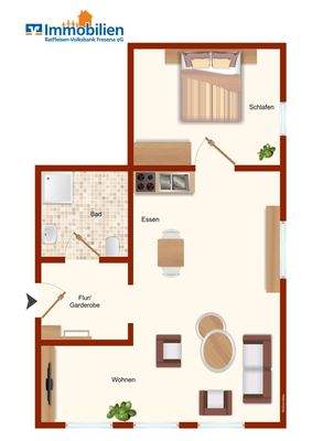 Grundriss Erdgeschoss links