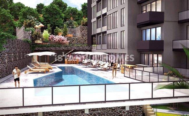Sea-View Properties in a Complex in Istanbul Kartal