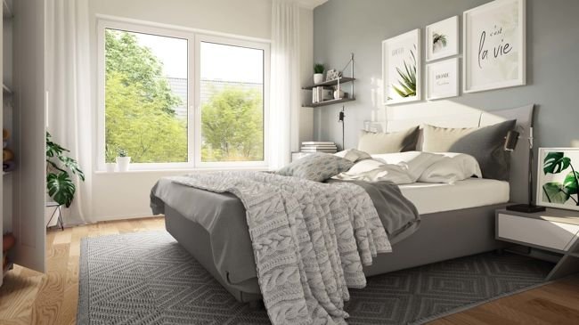 Musterbild Schlafzimmer