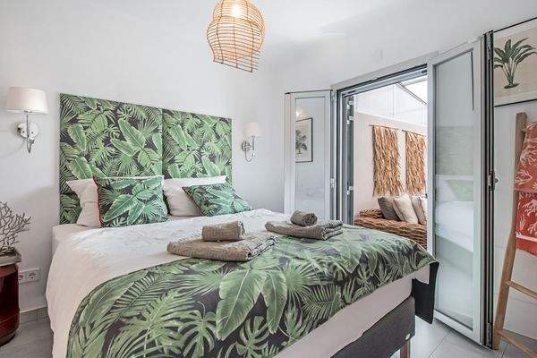 Eines von 2 Schlafzimmern