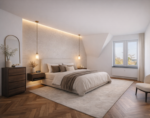 Schlafzimmer Visualisierung