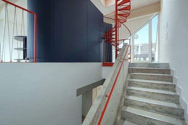 Der Zugang zum Wohnbereich