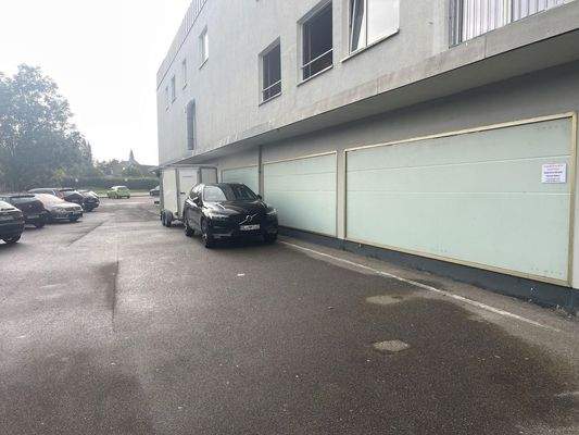 Ansicht vom Parkplatz