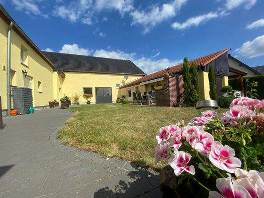 Blick in den Innenhof